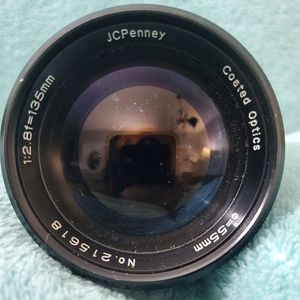 JC Penney Coated Optics - 55mm 1:2.8f=135mm Camera Lens